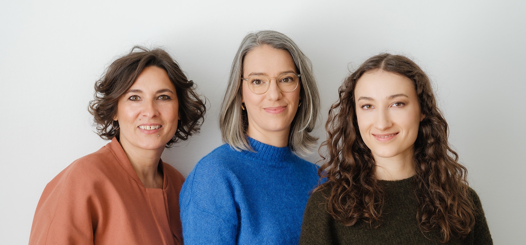 Psychotherapeutinnen Doris Andesner, Carolin Knoop, Sophia Lehofer